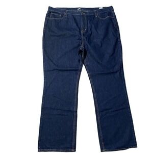 Old Navy Men's Sz 46X34‎ Straight Leg Jeans Dark Wash 5 Pockets New with tags